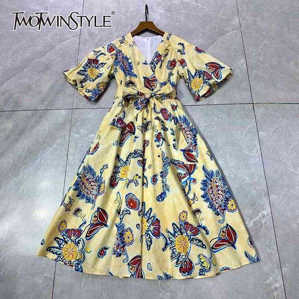 vintage print sashes slim dress for women v neck puff short sleeve high waist midi dresses female summer style 210428, Black;gray
vintage print sashes slim dress for women v neck puff short sleeve high waist midi dresses female summer style 210428, Black;gray