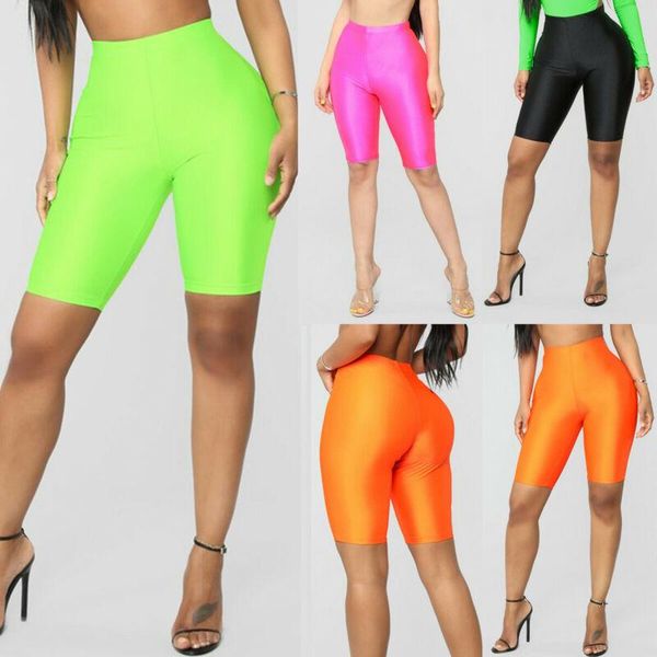 women's shorts high waist sports women biker summer casual skinny fitness solid bodycon cycling slim bottoms, White;black
women's shorts high waist sports women biker summer casual skinny fitness solid bodycon cycling slim bottoms, White;black