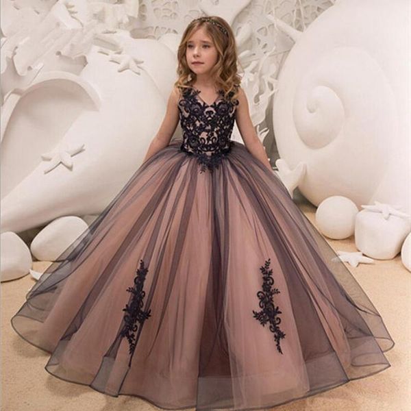 girl's dresses long flower girl sheer neck hand made flowers little birthday party year gown, Red;yellow
girl's dresses long flower girl sheer neck hand made flowers little birthday party year gown, Red;yellow