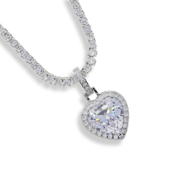 chains classic multi colorful pink blue white big heart cz stone paved 3mm tennis chain choker necklace for women lady wedding jewelry, Silver
chains classic multi colorful pink blue white big heart cz stone paved 3mm tennis chain choker necklace for women lady wedding jewelry, Silver