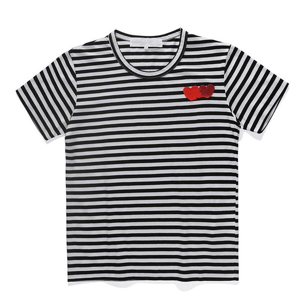 2021 designer stripe short sleeve t-shirt mens and womens t-shirt summer quality short sleeve womens cotton casual t-shirt s-xl, White;black
2021 designer stripe short sleeve t-shirt mens and womens t-shirt summer quality short sleeve womens cotton casual t-shirt s-xl, White;black