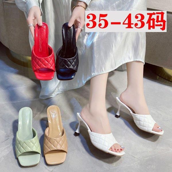 sandals 2021 brand design women elegant square sandaly toe thin high heels 7cm summer outdoor beach shoes gladiator ladies, Black
sandals 2021 brand design women elegant square sandaly toe thin high heels 7cm summer outdoor beach shoes gladiator ladies, Black