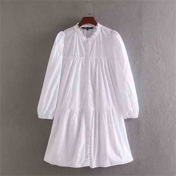women elegant hollow out embroidery casual white shirtdress female long sleeve lace edge vestidos chic mini dresses ds3435 210420, Black;gray
women elegant hollow out embroidery casual white shirtdress female long sleeve lace edge vestidos chic mini dresses ds3435 210420, Black;gray