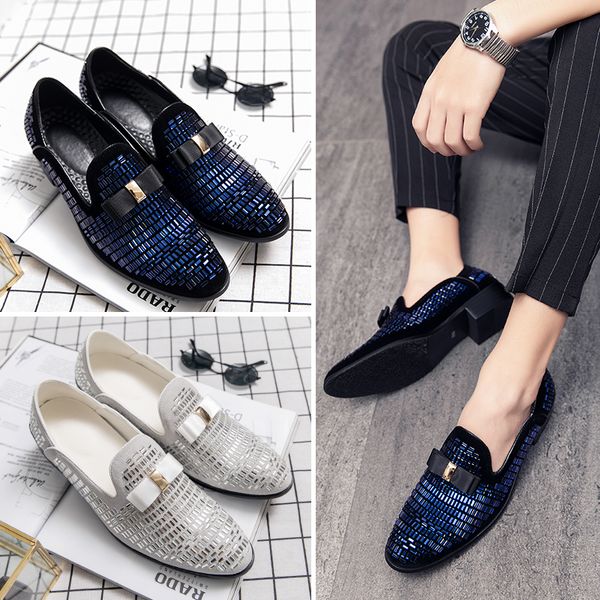 men fashion banquet leather shoes mens business shoes special grain wedding shoes male casual flat loafers big size 38-48, Black
men fashion banquet leather shoes mens business shoes special grain wedding shoes male casual flat loafers big size 38-48, Black