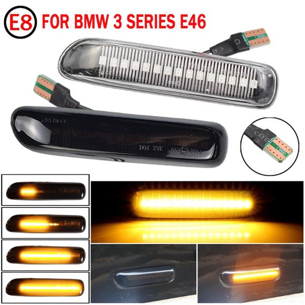 2pcs dynamic led side marker light turn lamps for 3 series e46 emergency lights
2pcs dynamic led side marker light turn lamps for 3 series e46 emergency lights