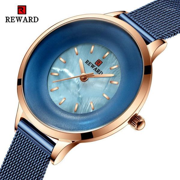 wristwatches reward blue watch women watches stainless steel ladies women's 2021 luxury gold color fashion relogio feminino, Slivery;brown
wristwatches reward blue watch women watches stainless steel ladies women's 2021 luxury gold color fashion relogio feminino, Slivery;brown
