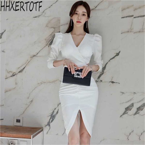 spring summer elegant v-neck pencil dres slim irregular sheath dresses bodycon vestidos 210531, Black;gray
spring summer elegant v-neck pencil dres slim irregular sheath dresses bodycon vestidos 210531, Black;gray