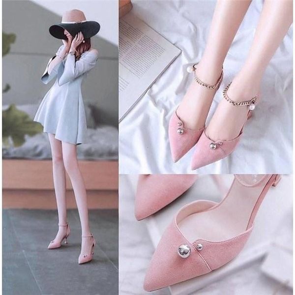 dress shoes 2021 korean version of the wild suede pointed high heels word buckle single comfortable trend, Black
dress shoes 2021 korean version of the wild suede pointed high heels word buckle single comfortable trend, Black