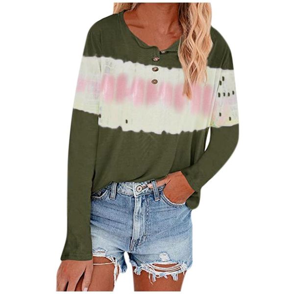 women's blouses & shirts letter stitching women buttons long sleeve casual blouse chemises loose o-neck pullover blusas de mujer y cam, White
women's blouses & shirts letter stitching women buttons long sleeve casual blouse chemises loose o-neck pullover blusas de mujer y cam, White