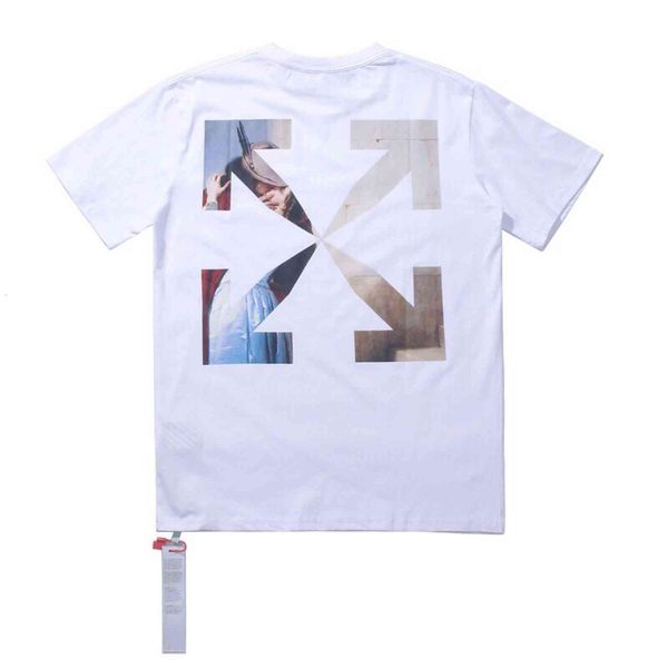 off new 2021 series summer oil painting column digital direct spray round neck short sleeve t-shirt for men and women, White;black
off new 2021 series summer oil painting column digital direct spray round neck short sleeve t-shirt for men and women, White;black