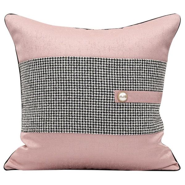 cushion/decorative pillow light luxury cushion cover 45x45cm/30x50cm pink plaid soft sofa waist pillowcase decorative home pillows
cushion/decorative pillow light luxury cushion cover 45x45cm/30x50cm pink plaid soft sofa waist pillowcase decorative home pillows