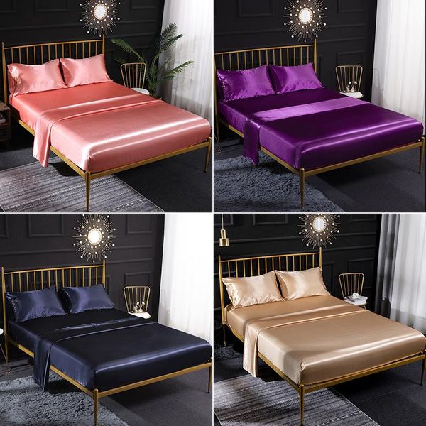 sheets & sets luxury tribute silk fitted bed sheet king size high-end satin double flat set smooth elastic band bedsheet bedding
sheets & sets luxury tribute silk fitted bed sheet king size high-end satin double flat set smooth elastic band bedsheet bedding