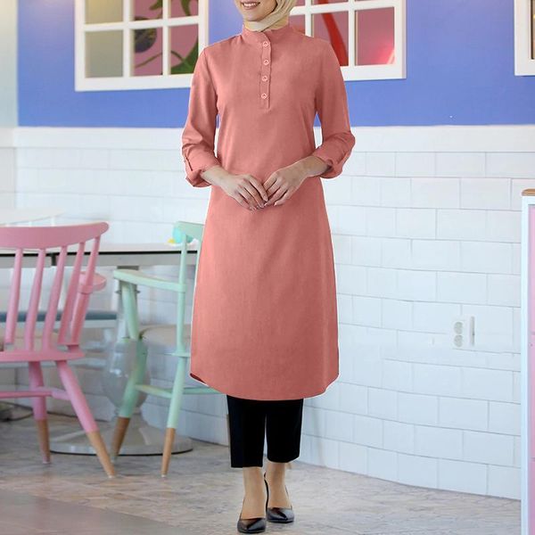 ethnic clothing fashion islamic women muslim 2022 full sleeve casual baggy tunic blouse plain kaftan o neck vintage blusas, Red
ethnic clothing fashion islamic women muslim 2022 full sleeve casual baggy tunic blouse plain kaftan o neck vintage blusas, Red