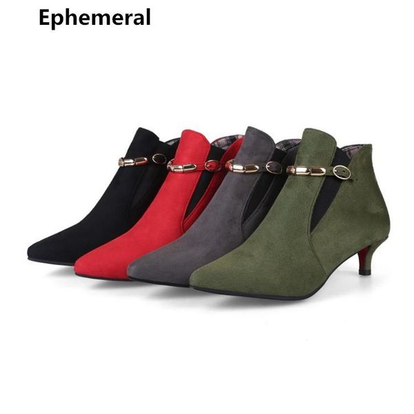 boots ankle for women thin heels botas femininas de inverno with buckle pointed toe bootie winter fur shoes warm plus size 47 34, Black
boots ankle for women thin heels botas femininas de inverno with buckle pointed toe bootie winter fur shoes warm plus size 47 34, Black