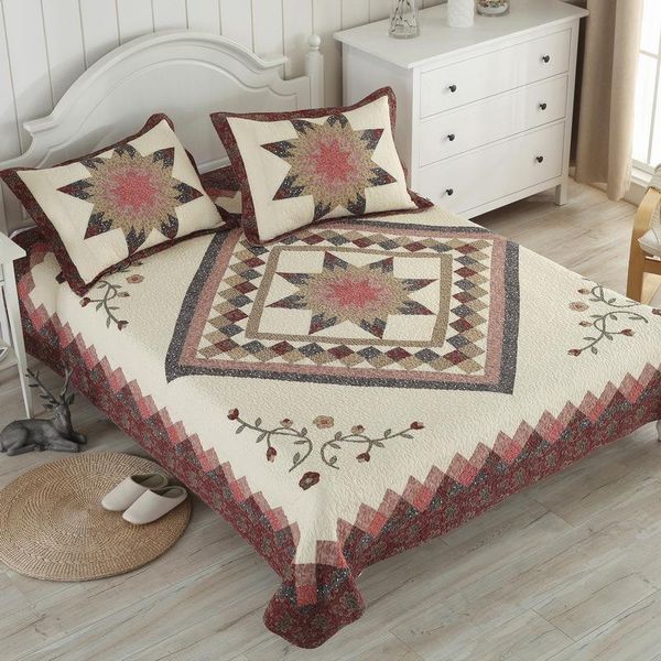 comforters & sets patchwork bedspreads quilt set 3pcs cotton quilts handmade bed cover pillowcase super king queen size vintage quilted cove
comforters & sets patchwork bedspreads quilt set 3pcs cotton quilts handmade bed cover pillowcase super king queen size vintage quilted cove