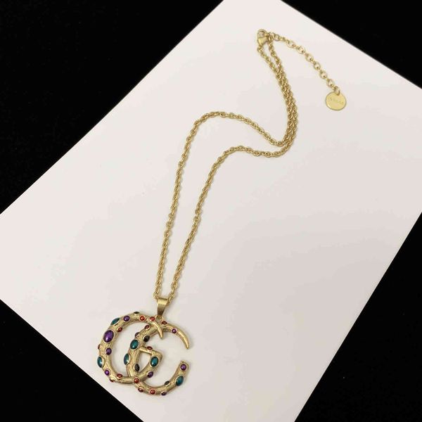2021 newfamily / gujia 2021 new earrings women's doubles g letter color brass necklace brooch-wholesale, Golden
2021 newfamily / gujia 2021 new earrings women's doubles g letter color brass necklace brooch-wholesale, Golden