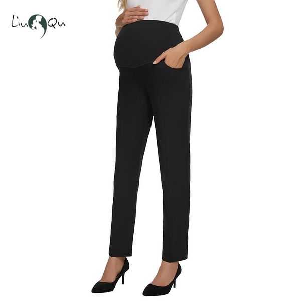 women's maternity pants for work straight waist pocket pregnancy lounge trousers casual comfortable bottoms, White
women's maternity pants for work straight waist pocket pregnancy lounge trousers casual comfortable bottoms, White