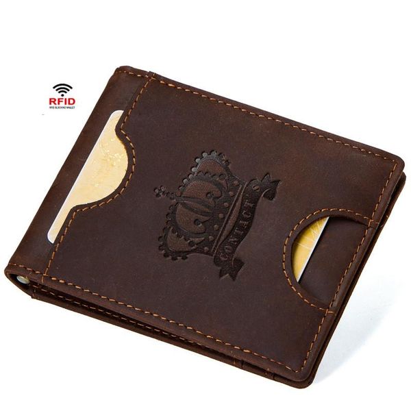 card holders 2021 rfid anti-theft men bag genuine leather vintage mens and women clutch case mini slim cardholder wallet coin purse, Brown;gray
card holders 2021 rfid anti-theft men bag genuine leather vintage mens and women clutch case mini slim cardholder wallet coin purse, Brown;gray