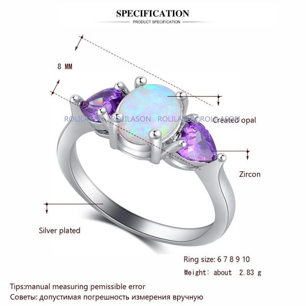 cluster rings rolilason or891 luxury sparkling flower style white fire opal 925 silver zircon fashion jewelry ring usa sz #6#7#8#9#10, Golden;silver
cluster rings rolilason or891 luxury sparkling flower style white fire opal 925 silver zircon fashion jewelry ring usa sz #6#7#8#9#10, Golden;silver