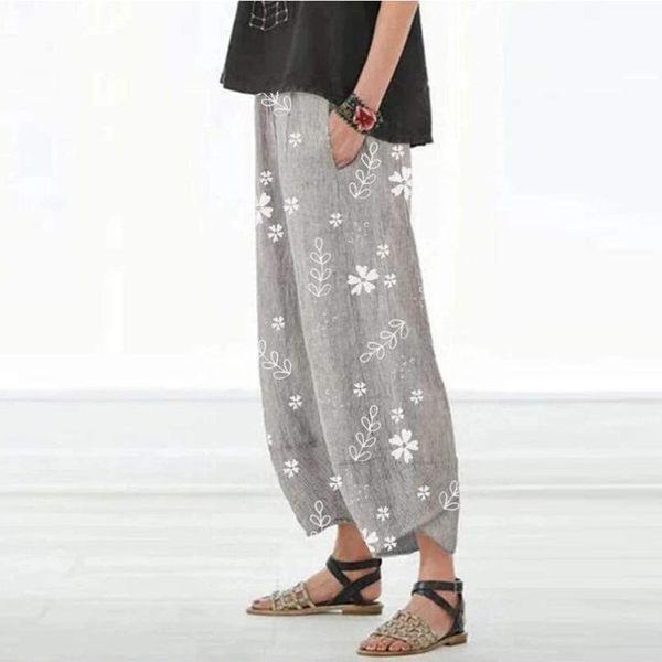 women's pants & capris women loose style floral printed pattern high waist straight-leg trousers, Black;white
women's pants & capris women loose style floral printed pattern high waist straight-leg trousers, Black;white