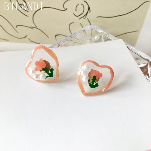 stud bilandi s925 needle sweet jewelry pink flower earrings pretty design simulated pearl resin for girl women gifts, Golden;silver
stud bilandi s925 needle sweet jewelry pink flower earrings pretty design simulated pearl resin for girl women gifts, Golden;silver