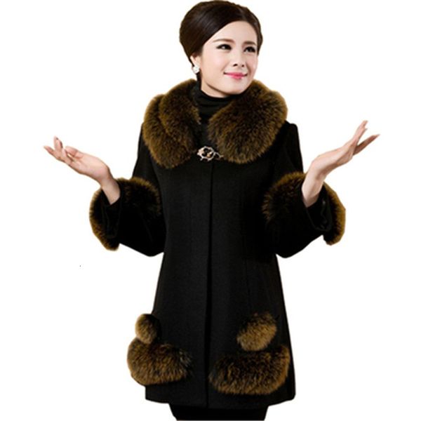 jacket -6xl plus size wool coat of elegant women ladies long winter cashmere women's outerwear female hair goal xh1040 8h2x, Black;brown
jacket -6xl plus size wool coat of elegant women ladies long winter cashmere women's outerwear female hair goal xh1040 8h2x, Black;brown
