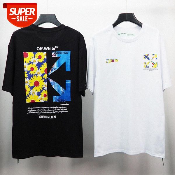 small chrysanthemum blue arrow print men and women round neck short sleeve #ws4f, White;black
small chrysanthemum blue arrow print men and women round neck short sleeve #ws4f, White;black