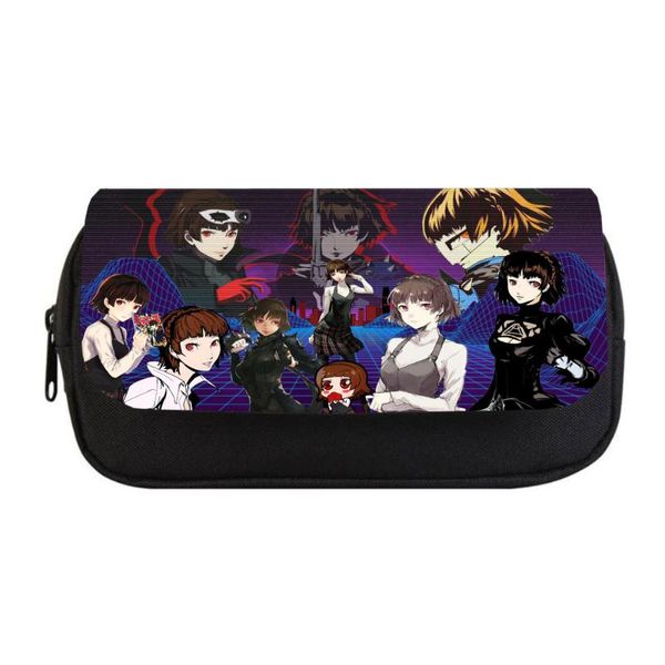 cosmetic bags & cases game persona 5 pencil bag women makeup child boys girls case student double zipper handbag purse
cosmetic bags & cases game persona 5 pencil bag women makeup child boys girls case student double zipper handbag purse