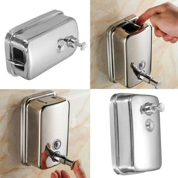 wall-mounted 500ml stainless steel soap dispenser save more space -up refill hole and lid for kitchen bathroom 1 pcs outdoor gadgets
wall-mounted 500ml stainless steel soap dispenser save more space -up refill hole and lid for kitchen bathroom 1 pcs outdoor gadgets