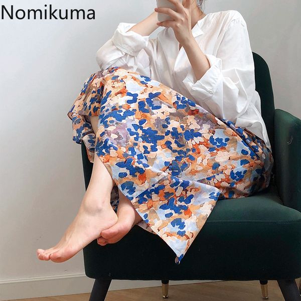 nomikuma arrival high waist a line skirts women floral printed vintage fashion mid calf skirt ladies faldas mujer 3a281 210514, Black
nomikuma arrival high waist a line skirts women floral printed vintage fashion mid calf skirt ladies faldas mujer 3a281 210514, Black