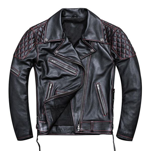 men's leather & faux 2021 black men american style motorcycle jacket plus size xxxxl genuine thick cowhide spring biker's coat
men's leather & faux 2021 black men american style motorcycle jacket plus size xxxxl genuine thick cowhide spring biker's coat