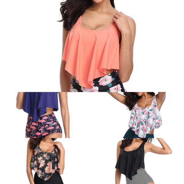 waist new print split women's swimsuit high large swimsuit bikini2021, White;black
waist new print split women's swimsuit high large swimsuit bikini2021, White;black