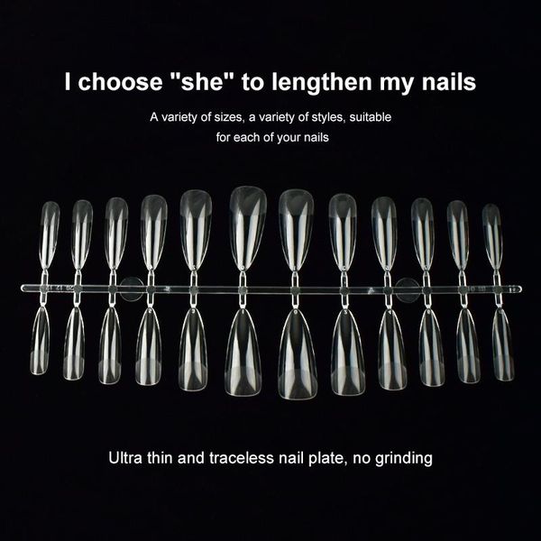 nail tips fake finger polish extension art sheets ultra-thin frosted non-marking nails transparent waterdrop false, Red;gold
nail tips fake finger polish extension art sheets ultra-thin frosted non-marking nails transparent waterdrop false, Red;gold