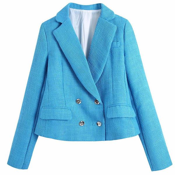 women's suits & blazers sheblingbling textured blazer spring long sleeve casual women suit jacket lady notched collar double breasted s, White;black
women's suits & blazers sheblingbling textured blazer spring long sleeve casual women suit jacket lady notched collar double breasted s, White;black