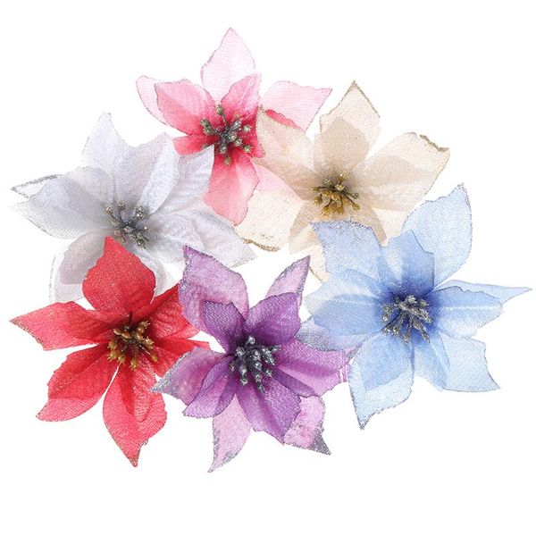 decorative flowers & wreaths 10pcs artifical christmas tree decoration fake xmas ornaments year's decor
decorative flowers & wreaths 10pcs artifical christmas tree decoration fake xmas ornaments year's decor