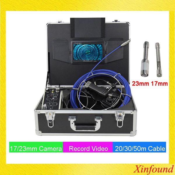 40m cable pipeline inspection camera drain wall sewer endoscope doublecamera head 17mm 23mm 7'tft monitor dvr video borescope ip camera
40m cable pipeline inspection camera drain wall sewer endoscope doublecamera head 17mm 23mm 7'tft monitor dvr video borescope ip camera
