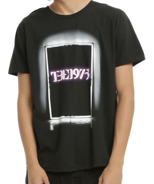 the 1975 neon logo t-shirt new 100% authentic & official, White;black 
the 1975 neon logo t-shirt new 100% authentic & official, White;black