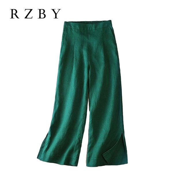 summer arts style elastic waist ankle-length loose femme pantalon linen vintage women casual wide leg pants rzby261 211105, Black;white
summer arts style elastic waist ankle-length loose femme pantalon linen vintage women casual wide leg pants rzby261 211105, Black;white