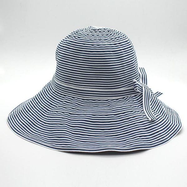 wide brim hats striped wild sun hat fashion small fresh foldable big bucket ladies, Blue;gray
wide brim hats striped wild sun hat fashion small fresh foldable big bucket ladies, Blue;gray
