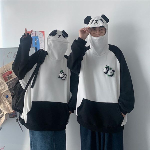 men's hoodies & sweatshirts harajuku women hoodie panda pullover winter oversize casual couple autumn embroidery loose doll decoration, Black
men's hoodies & sweatshirts harajuku women hoodie panda pullover winter oversize casual couple autumn embroidery loose doll decoration, Black