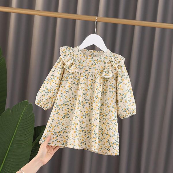 0-6 years summer girl dress 2021 floral cotton solid draped ruched kid children clothing princess dresses girl's, Red;yellow
0-6 years summer girl dress 2021 floral cotton solid draped ruched kid children clothing princess dresses girl's, Red;yellow