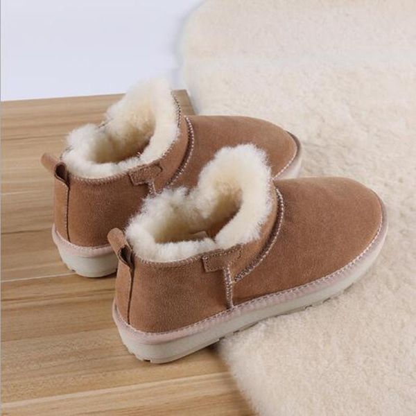 boots baijinbai warm winter fur integrated snow women's plush thickened flat bottomed short wool cotton shoes, Black
boots baijinbai warm winter fur integrated snow women's plush thickened flat bottomed short wool cotton shoes, Black