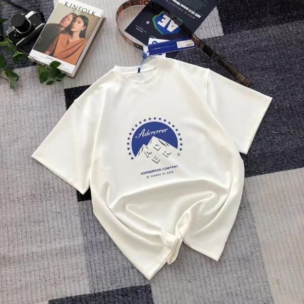 women's t-shirt korean brand ader error snow mountain print men's and short sleeve fashion 05, White
women's t-shirt korean brand ader error snow mountain print men's and short sleeve fashion 05, White