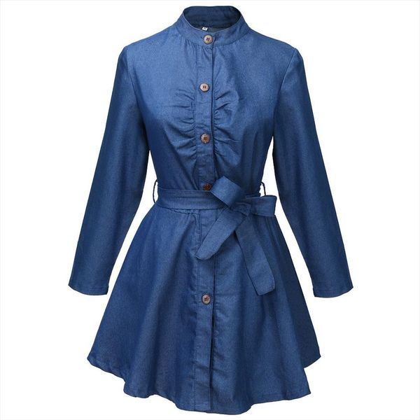 retro fashion long sleeve jeans women dresses t shirt casual denim mini dress plus size s to 3xl, Black;gray
retro fashion long sleeve jeans women dresses t shirt casual denim mini dress plus size s to 3xl, Black;gray