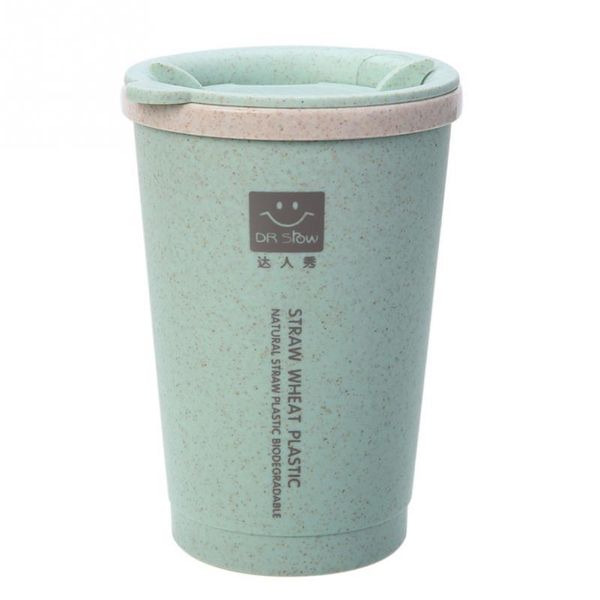 mugs fashionable and simple 280ml double-layer insulation wheat fiber straw coffee cup leakproof travel mug
mugs fashionable and simple 280ml double-layer insulation wheat fiber straw coffee cup leakproof travel mug