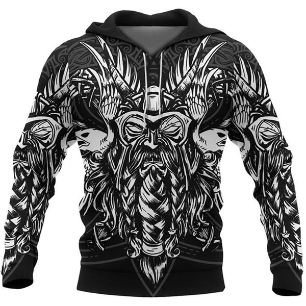 men's hoodies & sweatshirts hoodie exquisite norse mythology viking totem print 3d sweatshirt autumn retro style high-quality complex p, Black
men's hoodies & sweatshirts hoodie exquisite norse mythology viking totem print 3d sweatshirt autumn retro style high-quality complex p, Black