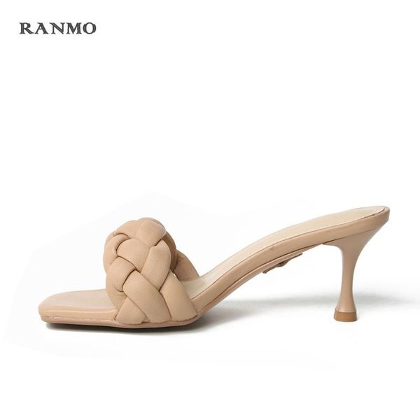 women's sandal two types of wear match square toe stiletto slippers shoes daily commuter high heels, Black
women's sandal two types of wear match square toe stiletto slippers shoes daily commuter high heels, Black