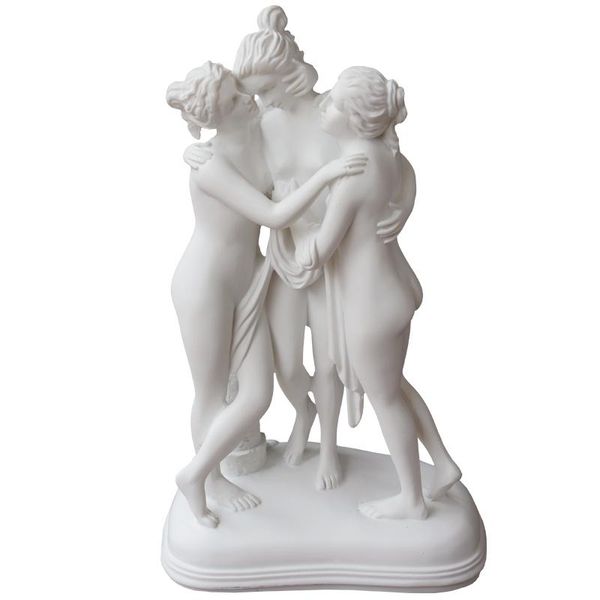wall clocks nordic style creative art graces/kharites statue euphrosyne figure sculpture resin craft deskdecorations for home r3179
wall clocks nordic style creative art graces/kharites statue euphrosyne figure sculpture resin craft deskdecorations for home r3179