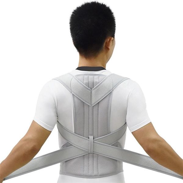 scoliosis posture corrector back brace spine corset belt shoulder therapy support poor correction men, Black;blue
scoliosis posture corrector back brace spine corset belt shoulder therapy support poor correction men, Black;blue