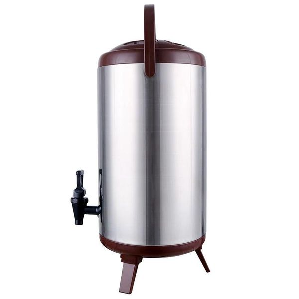 dinnerware sets milk tea bucket heat preservation 10l stainless steel insulation water dispenser keep warm
